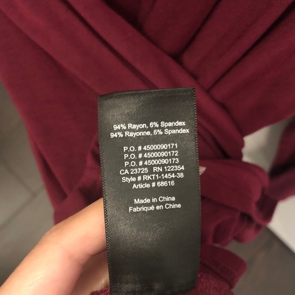 Babaton Adam long sleeve twisted top. - Picture 8 of 8